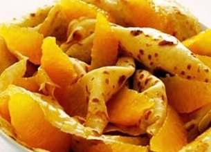 Crêpes à l’orange 