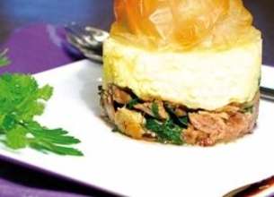 Croustillant de canard au pain d’épices