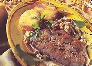 Escalope de foie de Veau à la Crème de Lard