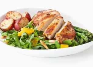 Escalopes de poulet aux zestes de clémentine