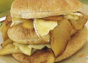 Feuilleté aux pommes et au camembert Lanquetot Feuilleté aux pommes et au camembert Lanquetot