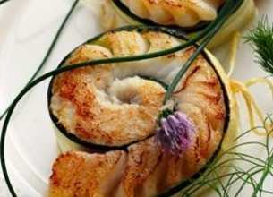 Filet de cabillaud aux courgettes 