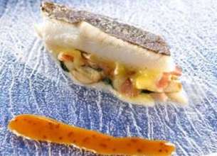 Filet de turbot au camembert