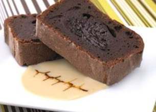 Gâteau au chocolat et beurre salé