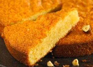 Gâteau campagnard aux noisettes