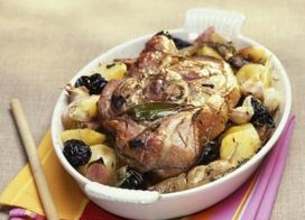 Gigot d’agneau léger au four