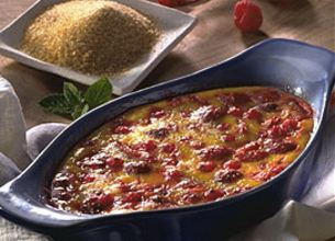 Gratin de Fruits Rouges au Gingembre