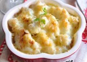Gratin de chou fleur aux 3 fromages