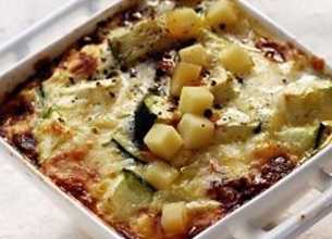 Gratin de courgettes au comté