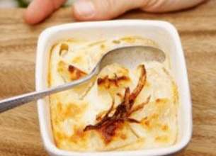 Gratin de pommes de terre au camembert