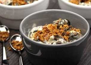 Gratiné d'escargots aux saveurs de pain d'épices