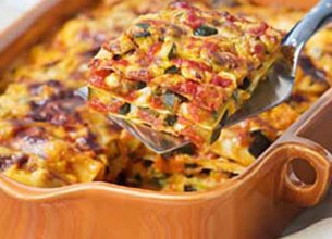 Lasagnes aux courgettes