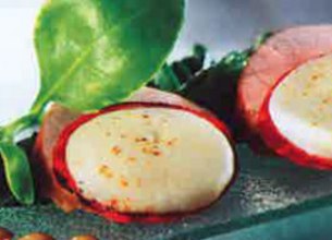 Mignon de porc au chorizo et mozzarella