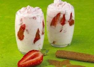 Mousse de fraises