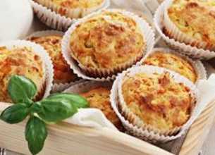 Muffins au jambon et 3 fromages Muffins au jambon et 3 fromages