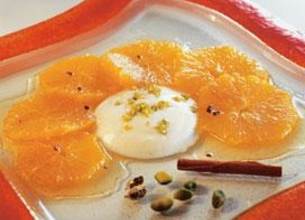 Nage d'orange au miel d'acacia