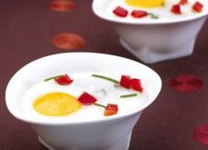 Oeufs cocotte champignons et poivron