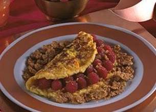 Omelette soufflée aux Framboises
