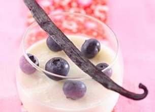 Panna Cotta aux myrtilles