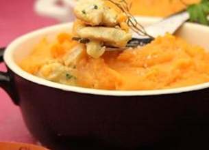 Parmentier de poulet au potiron