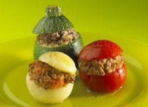 Petits légumes farcis