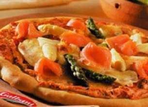 Pizza aux asperges