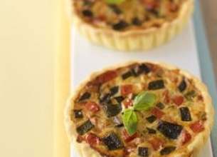 Quiche à la ratatouille