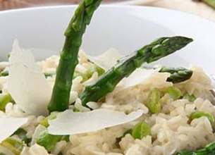 Risotto aux légumes de printemps