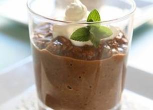 Riz au lait au chocolat