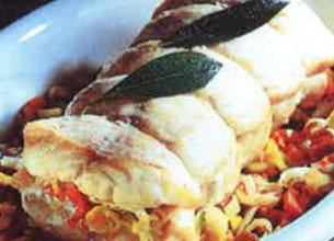 Rôti de julienne aux petits légumes