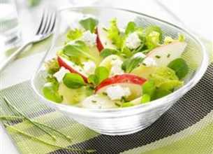 Salade de pommes au Rondelé saveur Chèvre