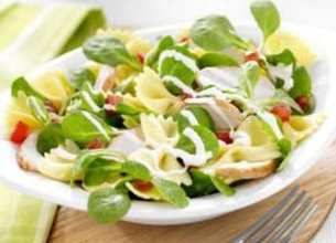 Salade fraîcheur, Sauce Fromagère à l'emmental Président