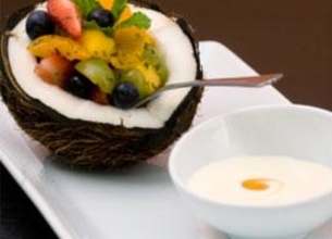 Salade fruits coco