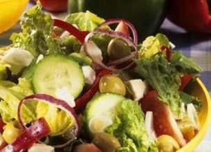 Salade légumes d'été et Salakis