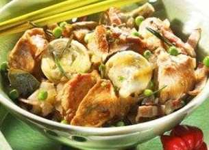 Sauté de veau à la barigoule 