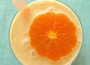 Smoothie de clémentines à la pâte d’amande