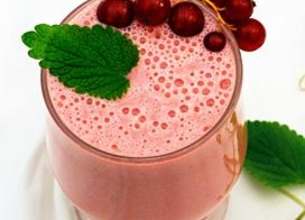 Smoothie fruits rouges