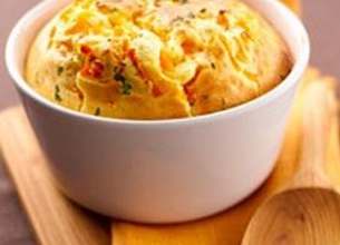 Soufflé au fromage et carottes