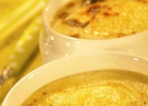 Soupe à l'oignon gratinée au Chaussée aux Moines