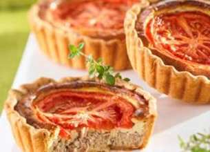 Tarte au thon et à la tomate