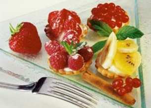 Tartelette aux fruits frais