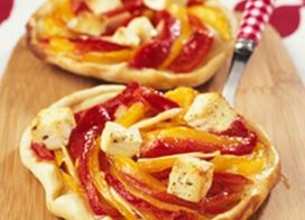 Tartelettes aux poivrons Salakis