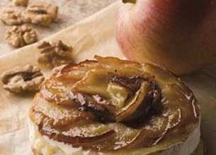 Tatin de camembert aux pommes gourmandes Tatin de camembert aux pommes gourmandes