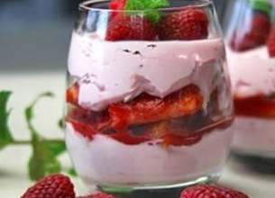 Tiramisu Secret de Mousse Fruits rouges La Laitière 