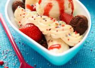 Tiramisu glacé façon banana split