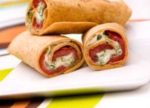 Tortilla fraîcheur au poivron