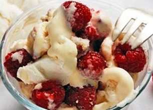 Vacherin à la framboise