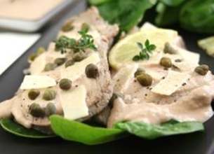 Vitello tonnato sauce Roquefort Société