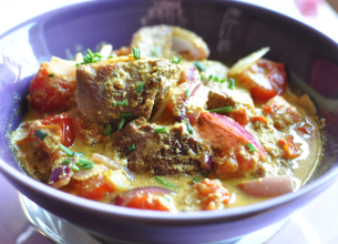 Agneau aux épices et yaourt