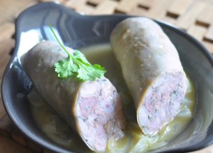 Andouillette gourmande au cidre